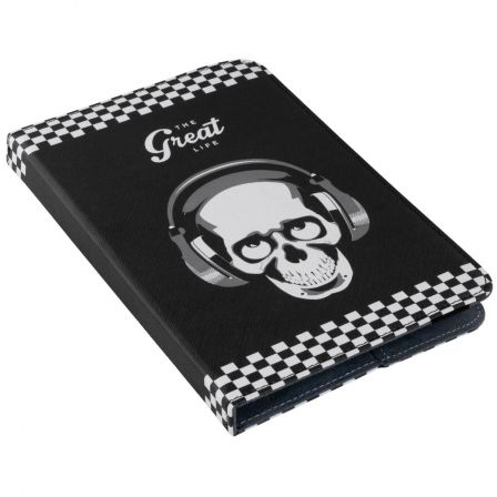 Evitta Funda Urban Trendy Skull para Tablet 9,7-10,1 pulgadas Folio Negro